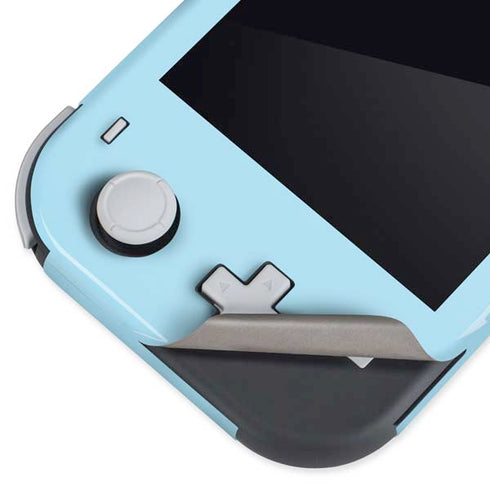 Blue Happy Face Nintendo Switch Lite Skin