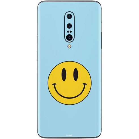 Blue Happy Face OnePlus 7 Pro Skin