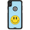 Blue Happy Face Otterbox Commuter iPhone Skin