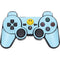 Blue Happy Face PS3 Dual Shock wireless controller Skin