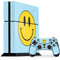 Blue Happy Face PS4 Console and Controller Bundle Skin