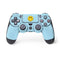 Blue Happy Face PS4 Controller Skin
