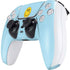Blue Happy Face PS5 Controller Skin