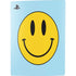 Blue Happy Face PS5 Digital Edition Console Skin