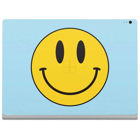 Blue Happy Face Surface Book 2 13.5in Skin
