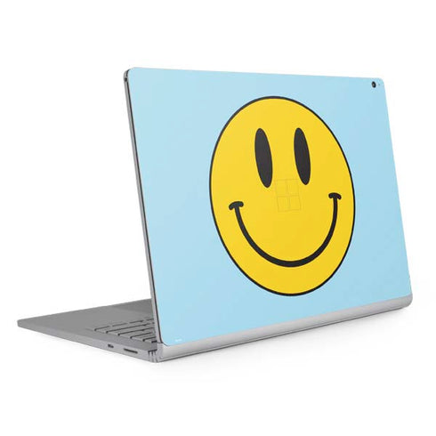 Blue Happy Face Surface Book 2 15in Skin