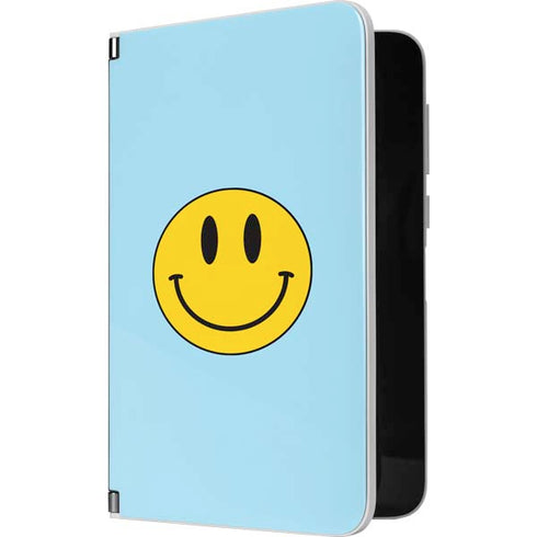 Blue Happy Face Surface Duo Skin
