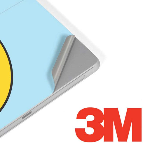 Blue Happy Face Surface Go Skin