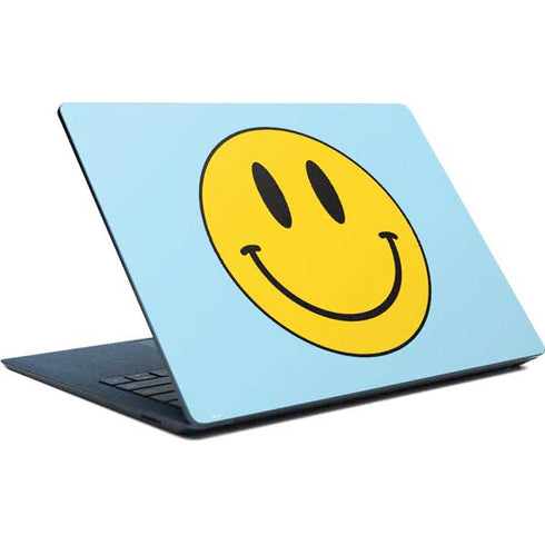 Blue Happy Face Surface Laptop Skin