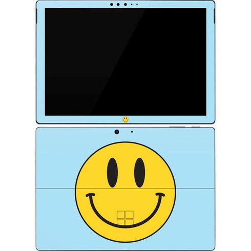 Blue Happy Face Surface Pro 7 Skin