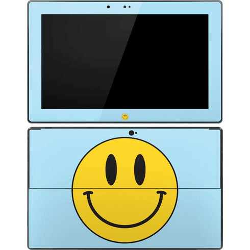 Blue Happy Face Surface Pro Tablet Skin