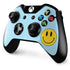 Blue Happy Face Xbox One Controller Skin