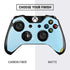 Blue Happy Face Xbox One Controller Skin