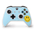 Blue Happy Face Xbox One S Controller Skin