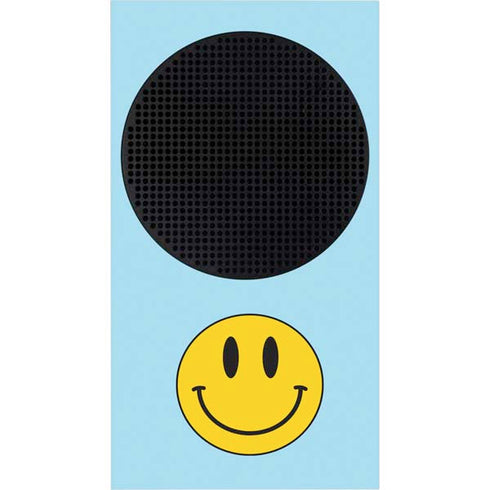 Blue Happy Face Xbox Series S Skins