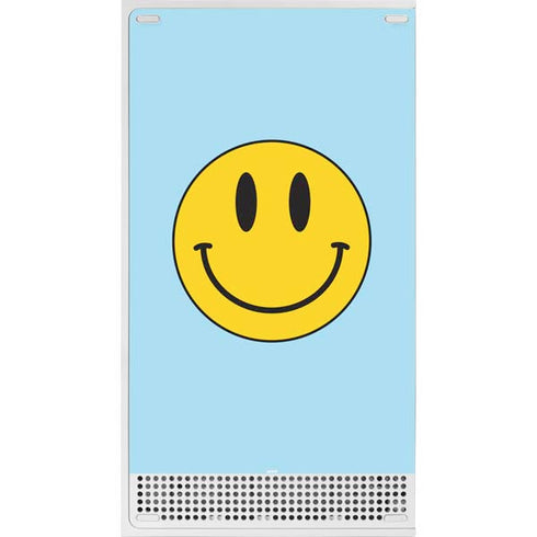 Blue Happy Face Xbox Series S Skins