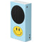 Blue Happy Face Xbox Series S Console Skin