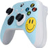 Blue Happy Face Xbox Series S Controller Skin