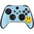 Blue Happy Face Xbox Series X Controller Skin