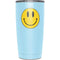 Blue Happy Face Yeti 20oz Tumbler Skin