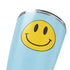 Blue Happy Face Yeti 20oz Tumbler Skin