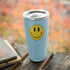 Blue Happy Face Yeti 20oz Tumbler Skin