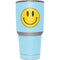 Blue Happy Face Yeti 30oz Rambler Tumbler Skin