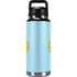 Blue Happy Face YETI Rambler 36oz Bottle Skin