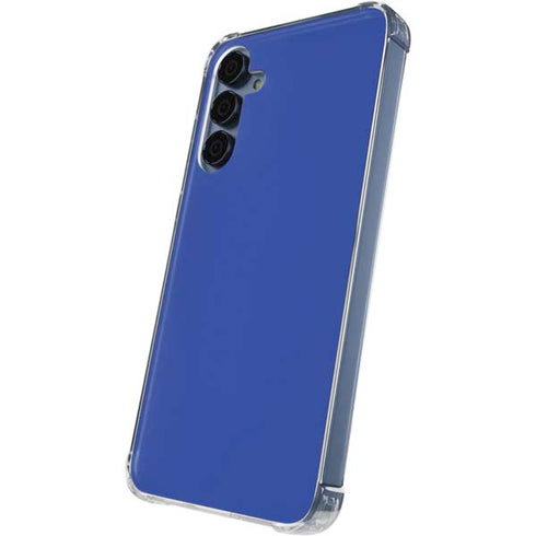 Blue Galaxy S24 Clear Case