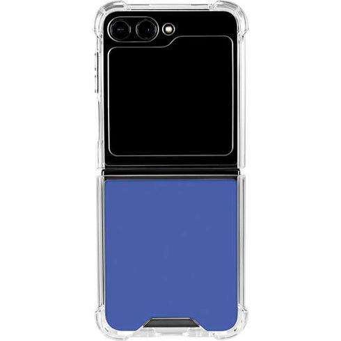 Blue Galaxy Z Flip5 5G Clear Case