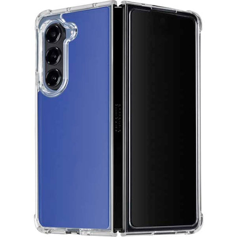 Blue Galaxy Z Fold5 5G Clear Case