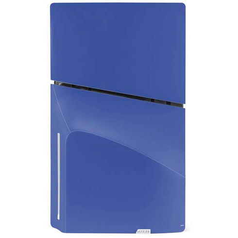 Blue PS5 Slim Disk Console Skin