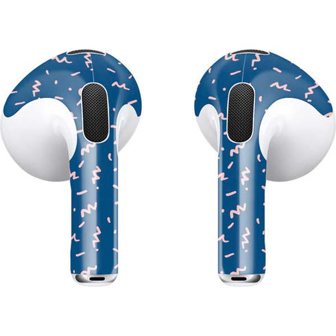 Blue Spring Apple AirPods (3rd Gen 2021) Skin