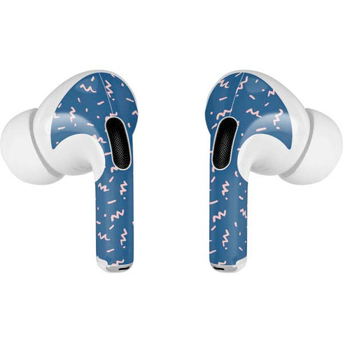 Blue Spring Apple AirPods Pro Skin