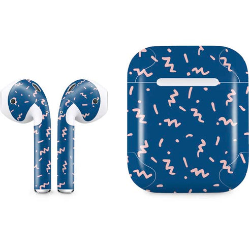 Blue Spring Apple AirPods Skin