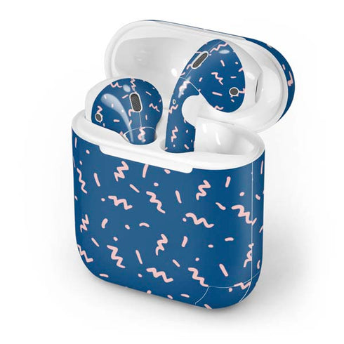 Blue Spring Apple AirPods Skin