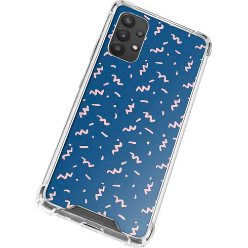 Blue Spring Galaxy A32 5G Clear Case