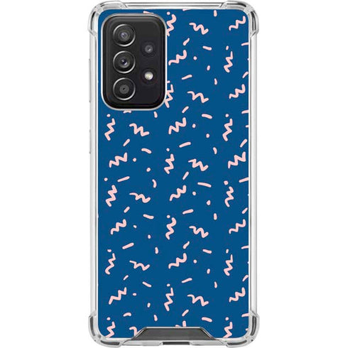 Blue Spring Galaxy A52 5G Clear Case