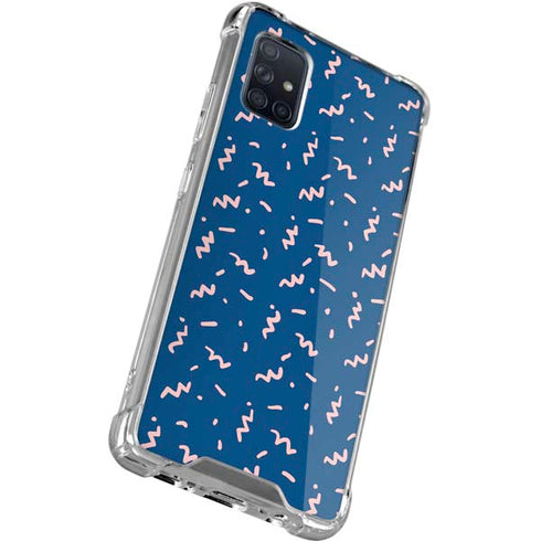 Blue Spring Galaxy A71 5G Clear Case
