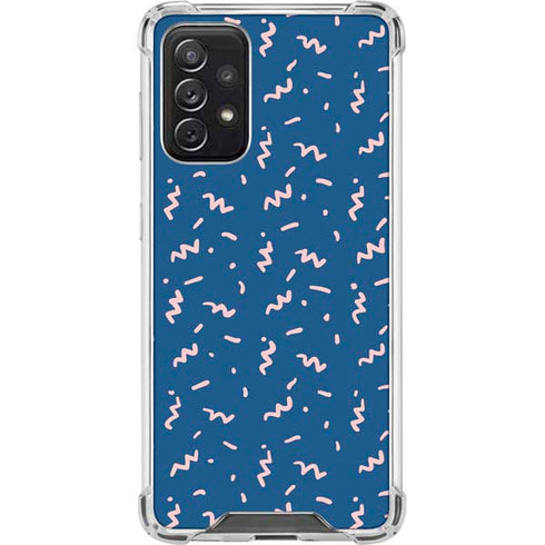 Blue Spring Galaxy A72 5G Clear Case