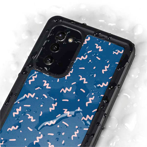 Blue Spring Galaxy Note20 5G Waterproof Case