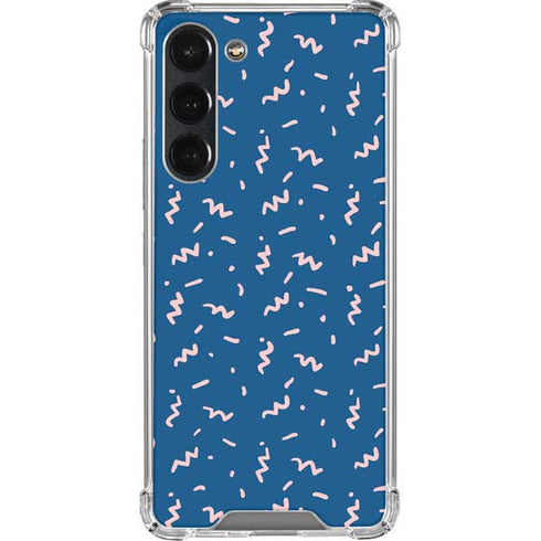 Blue Spring Galaxy S23 Plus Clear Case