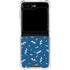 Blue Spring Galaxy Z Flip5 5G Clear Case