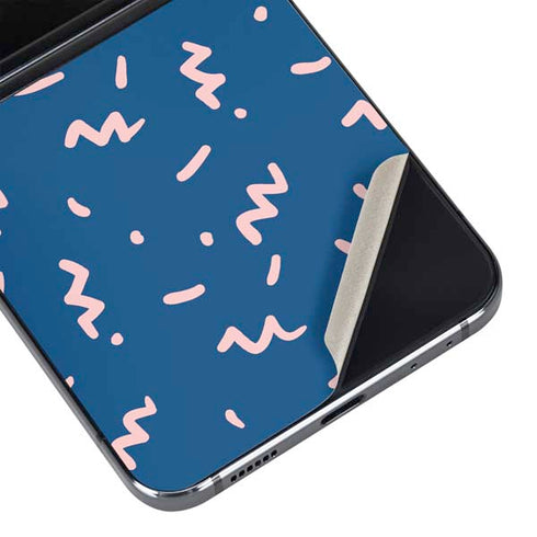 Blue Spring Galaxy Z Flip5 5G Skin