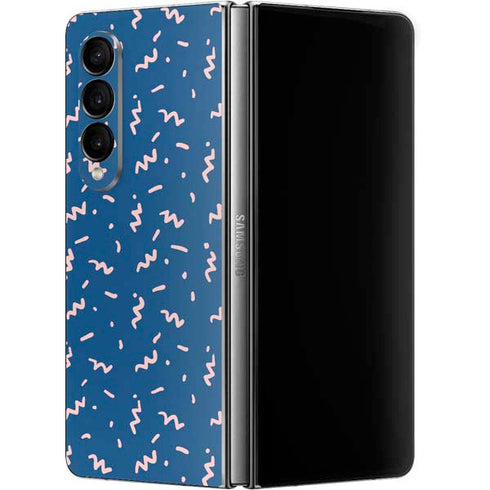 Blue Spring Galaxy Z Fold4 5G Skin