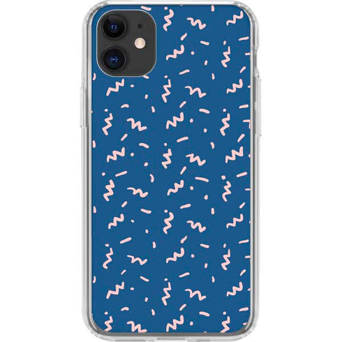 Blue Spring iPhone 11 Clear Case