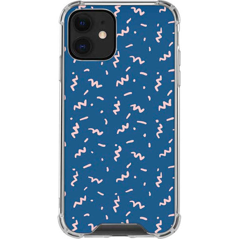 Blue Spring iPhone 12 Clear Case