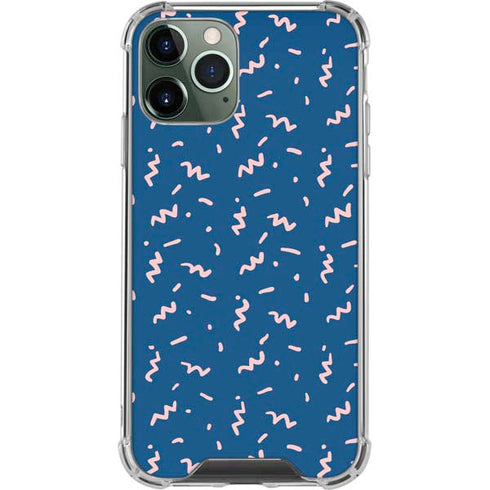 Blue Spring iPhone 12 Pro Clear Case