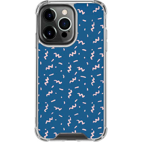 Blue Spring iPhone 13 Pro Clear Case