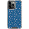Blue Spring iPhone 15 Pro Clear Case